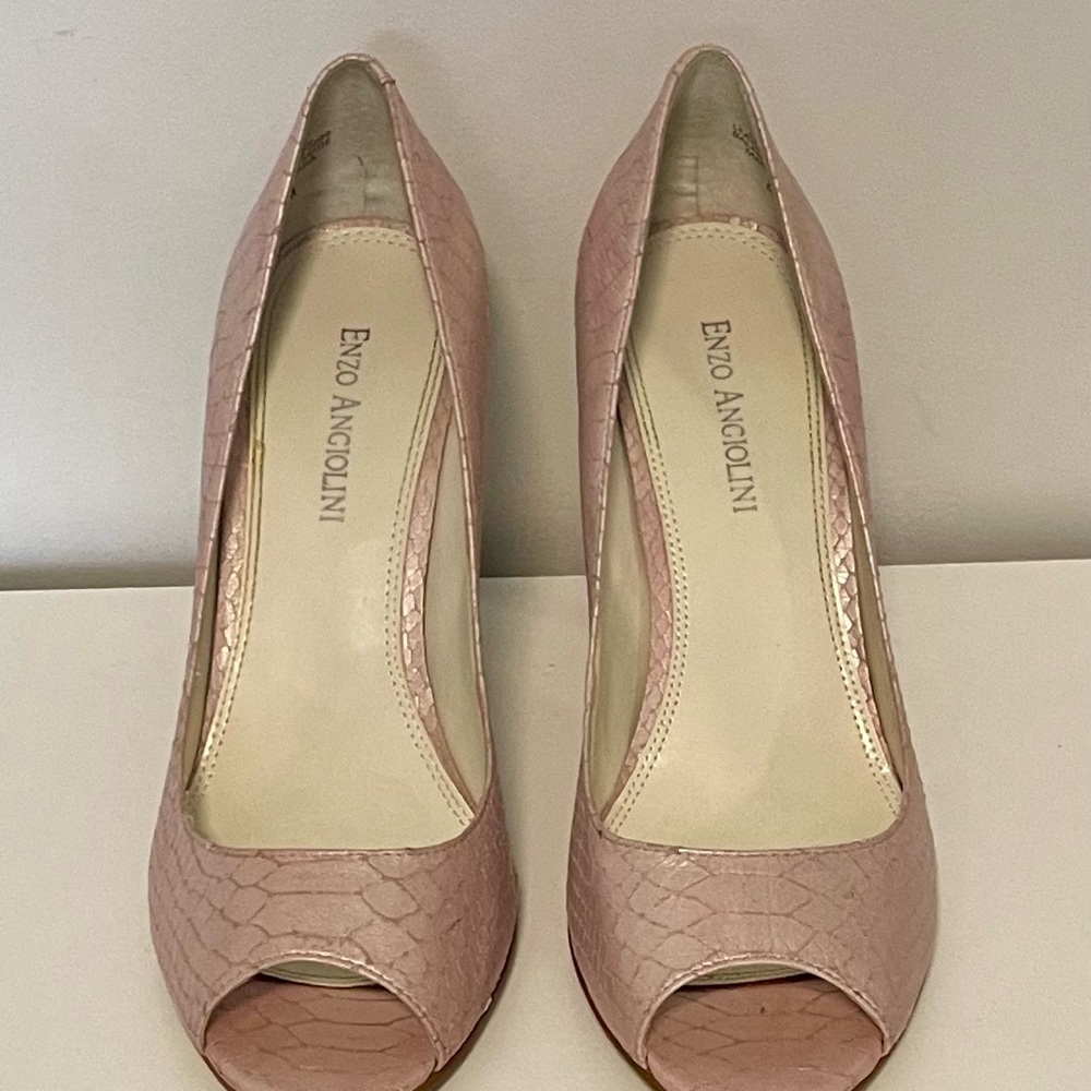 Enzo Angiolini Pink Heels